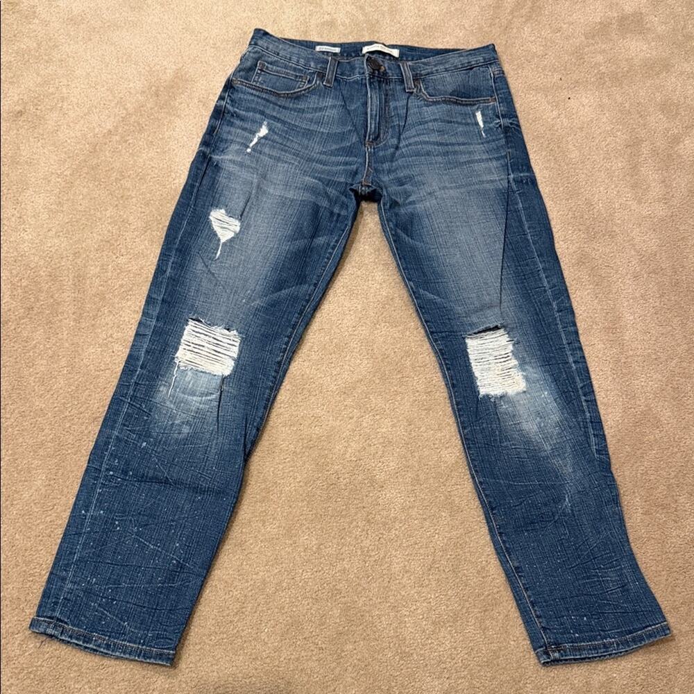 Banana Republic Blue Boyfriend Jeans Size 27